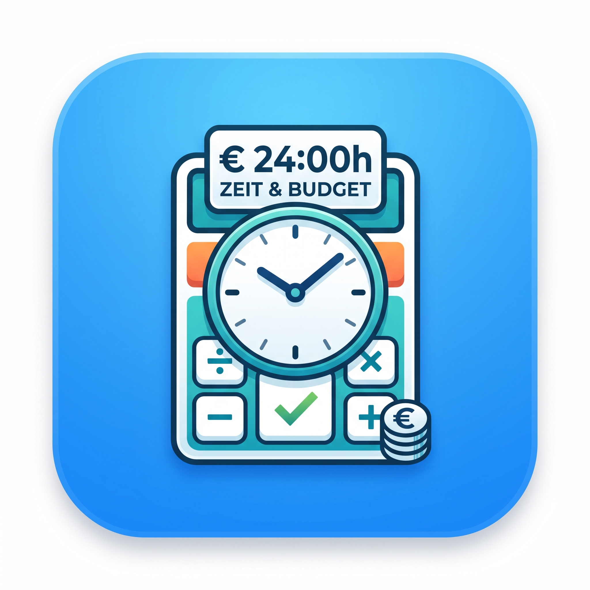 Zeit-Budget-Rechner Grafik